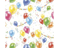 Serwetki pap. Party Balloons and Garlands, 33x33 cm, 20 szt.