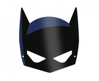 Maski papierowe "Batman" 8 szt.