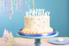 Świeczki urodzinowe Happy Birthday, 2.5 cm, biały (1 op. / 13 szt.)