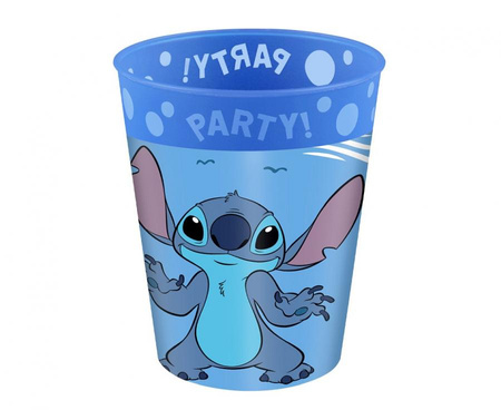 Kubeczki wielokrotnego użytku Stitch & Angel,  250 ml, 4 szt.