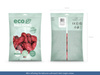 Balony Eco 26cm metalizowane, czerwony (1 op. / 100 szt.)