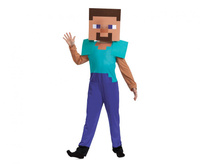 Strój Steve- Minecraft (licencja), rozm.M (7-8 lat)