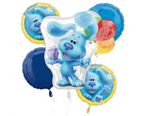 Balon foliowy 18" BOUQUET BLUE'S CLUES