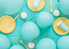 Balony Eco 30cm pastelowe, ciemna mięta (1 op. / 100 szt.)