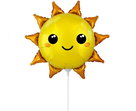 Balon foliowy 14" - Słoneczko