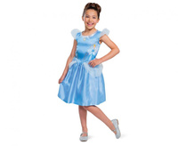 Strój Cinderella Basic Plus- Disney (licencja), rozm. M (7-8 lat)
