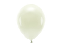 Balony Eco 26cm pastelowe, kremowy (1 op. / 100 szt.)