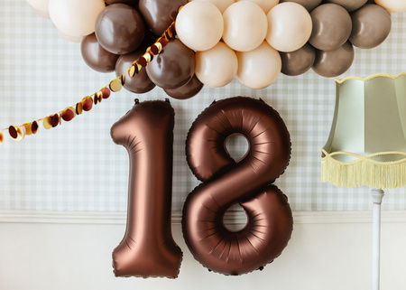 Balony Strong 30cm, Pastel Cappuccino (1 op. / 100 szt.)