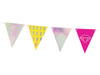 Girlanda Electric Holo - Flagietki, mix,  1,8m