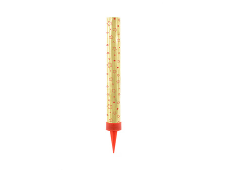 Fontanny na tort, złoty, 12cm (1 op. / 12 szt.)
