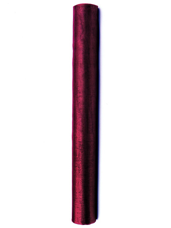 Organza Gładka, bordo, 0,36 x 9m (1 szt. / 9 mb.)