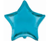 Balon foliowy 18" - Gwiazda (satynowy capri)