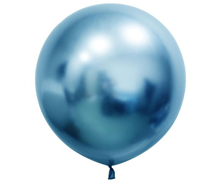 Balon Beauty&Charm, platynowy j. niebieski 24"/ 1 szt.