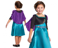 Strój Anna Queen Basic - Frozen 2 (licencja), rozm. M (7-8 lat)