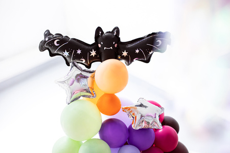 Balon foliowy Nietoperz, 40,5x13 cm, mix