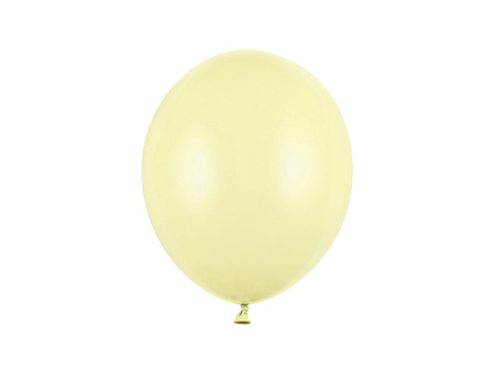 Balony Strong 27cm, Pastel Light Yellow (1 op. / 10 szt.)