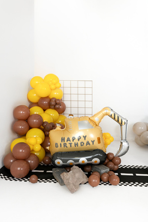 Balon foliowy Koparka, mix, 49x76,5 cm