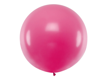 Balon okrągły 1m, Pastel Fuchsia