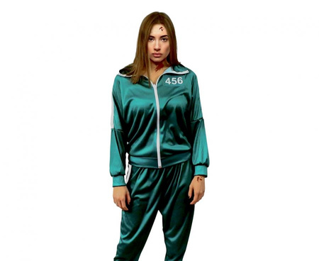 Strój Gra w Kolory, Zielony - Nr 456 (bluza, spodnie), rozm. 38