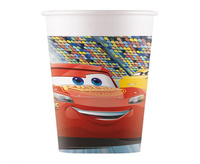 Kubeczki papierowe , Cars 3 (Disney), 200ml, 8 szt.