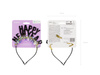 Opaska Happy New Year, 15,5 x 20,5 cm, czarna