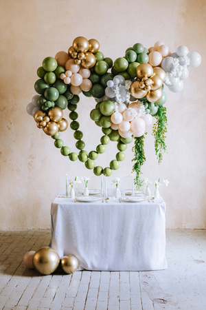 Balony Strong 30 cm, Pastel Rosemary Green (1 op. / 100 szt.)