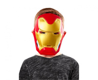Maska plastikowa dla dzieci Iron Man , rozm. uniw.