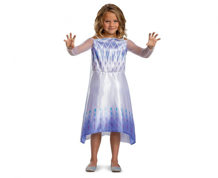 Strój Elsa Snow Queen Basic - Frozen 2 (licencja), rozm. XS (3-4 lat)