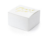 Pudełeczka Thank you, biały, 6x3,5x5,5cm (1 op. / 10 szt.)