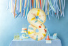 Balon foliowy Cyfra 8 - Wąż, 51x86 cm, mix