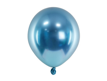 Balony Glossy 12 cm, niebieski (1 op. / 50 szt.)