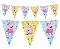 Banner Peppa Pig, 9 flag, 230 cm