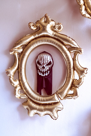 Maska Czaszka, 18.5x24.5cm, mix