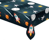 Obrus plastikowy Rocket Space, 120x180 cm