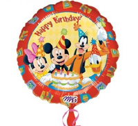 Balon foliowy 18" - "Mickey & Friends Happy BDAY"