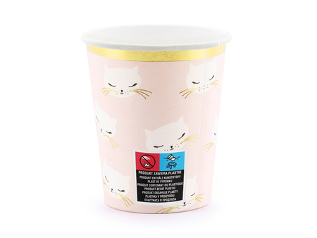 Kubeczki Kotek,  200ml (1 op. / 6 szt.)