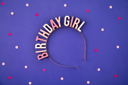 Opaska Birthday Girl, mix