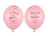 Balony 30cm Miś - mam już..., Pastel Pink (1 op. / 6 szt.)