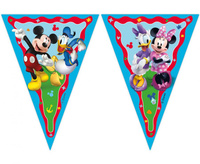 Banner "Mickey Rock The House", flagi (papier FSC)