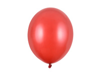 Balony Strong 30cm, Metallic Poppy Red (1 op. / 100 szt.)