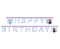Baner Happy Birthday Frozen