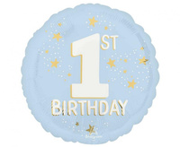 Balon foliowy 18" - Little Mister Wonderful 1st Bday