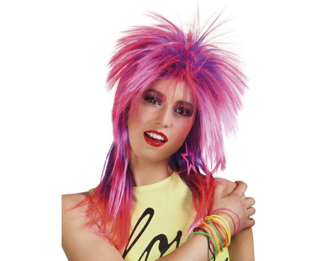 Peruka Kimberley, różowo-fioletowa