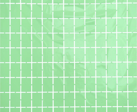 Kurtyna Kwadrat, pastelowa jasnozielona, 100x200 cm