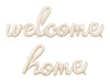 Balon foliowy Welcome Home, 335x71 cm, cappuccino