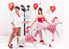 Balon foliowy Serce ''I love you'', 45 cm, mix