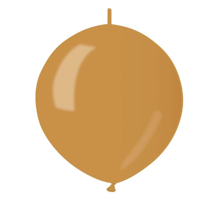 Balon GLM13 metal "Do girland" - "złoty"/ 100 szt.