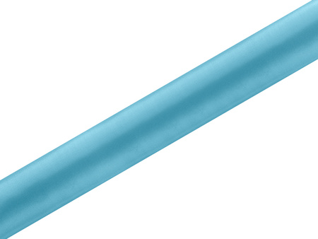 Satyna gładka, turkus, 0,36 x 9m (1 szt. / 9 mb.)