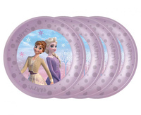 Talerz wielokrotnego użytku Frozen II Wind Spirit Disney, 21 cm, 4 szt.