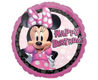 Balon foliowy 18" MINNIE MOUSE FOREVER BDAY